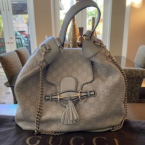 Gucci leather handbag